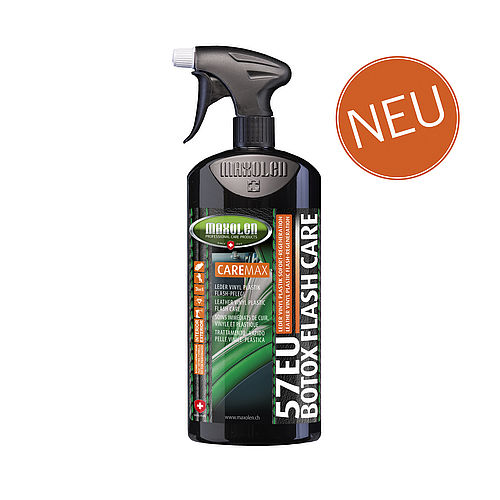 Maxolen 57EU Botox Flash Care. Leather Vinyl Plastik Plastic Care. Flash it.